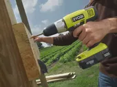 Аккумуляторная ударная дрель-шуруповерт RYOBI R 18 PD-0