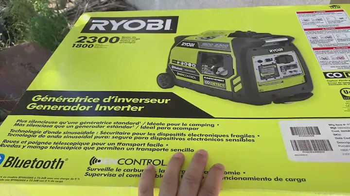 Ryobi  Gas generator from Home Depot $