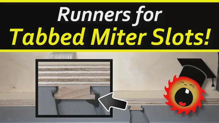 Runners for Ryobi/Craftsman Tabbed Miter Slots