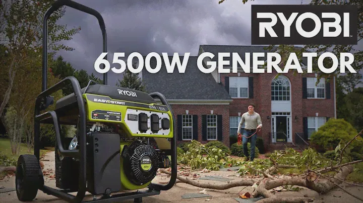 RYOBI 6500W Portable Generator with CO Detect