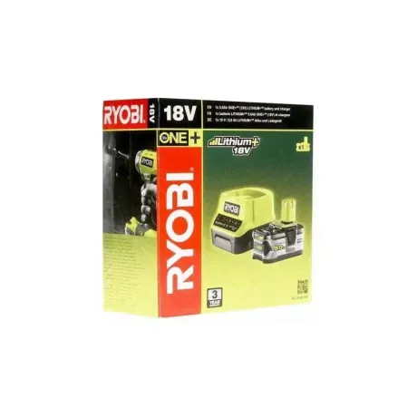 аккумулятор 5.0Aч + зарядное устройство RC18120, RC18120-150 5133003366 Ryobi One+-3