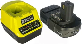 Ryobi ONE+ Li-Ion аккумулятор 2.0Aч + зарядное устройство RC18120, RC18120-120 5133003368
