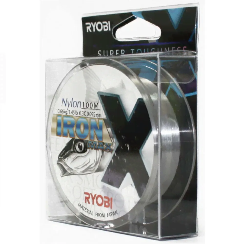 Леска RYOBI NYLON IRON Transparent 100m