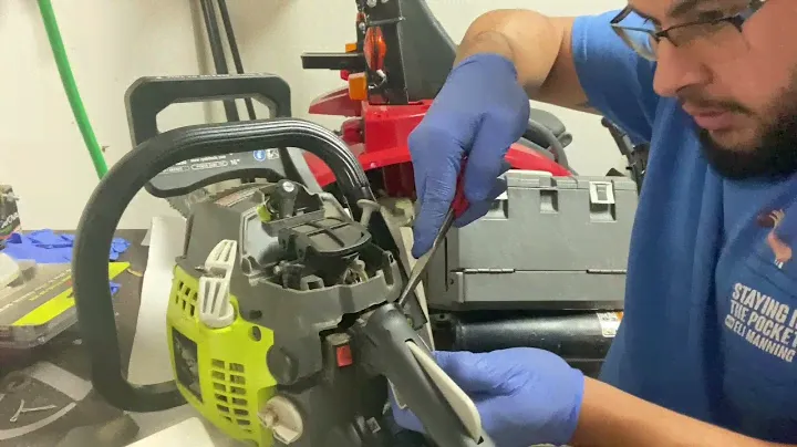 HOW TO Service RYOBI chainsaws.