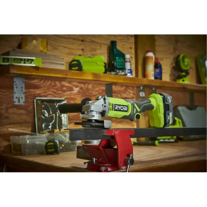 Болгарка (ушм) RYOBI ONE+ RAG18115-0 5133005402-3