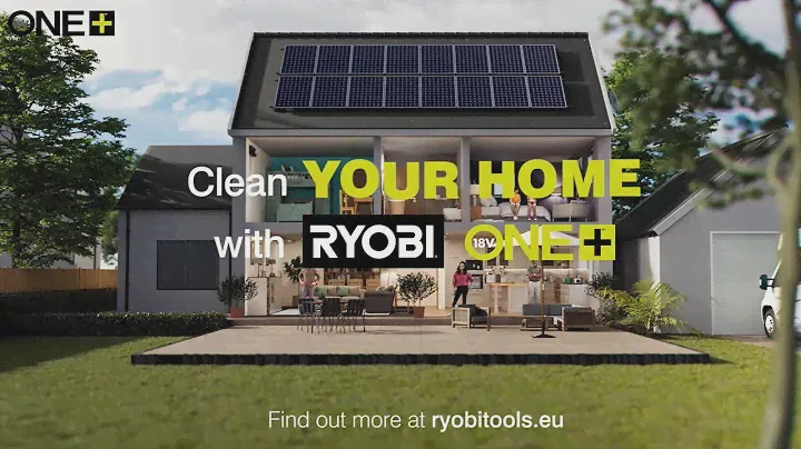 Clean your home with RYOBI® ONE+™