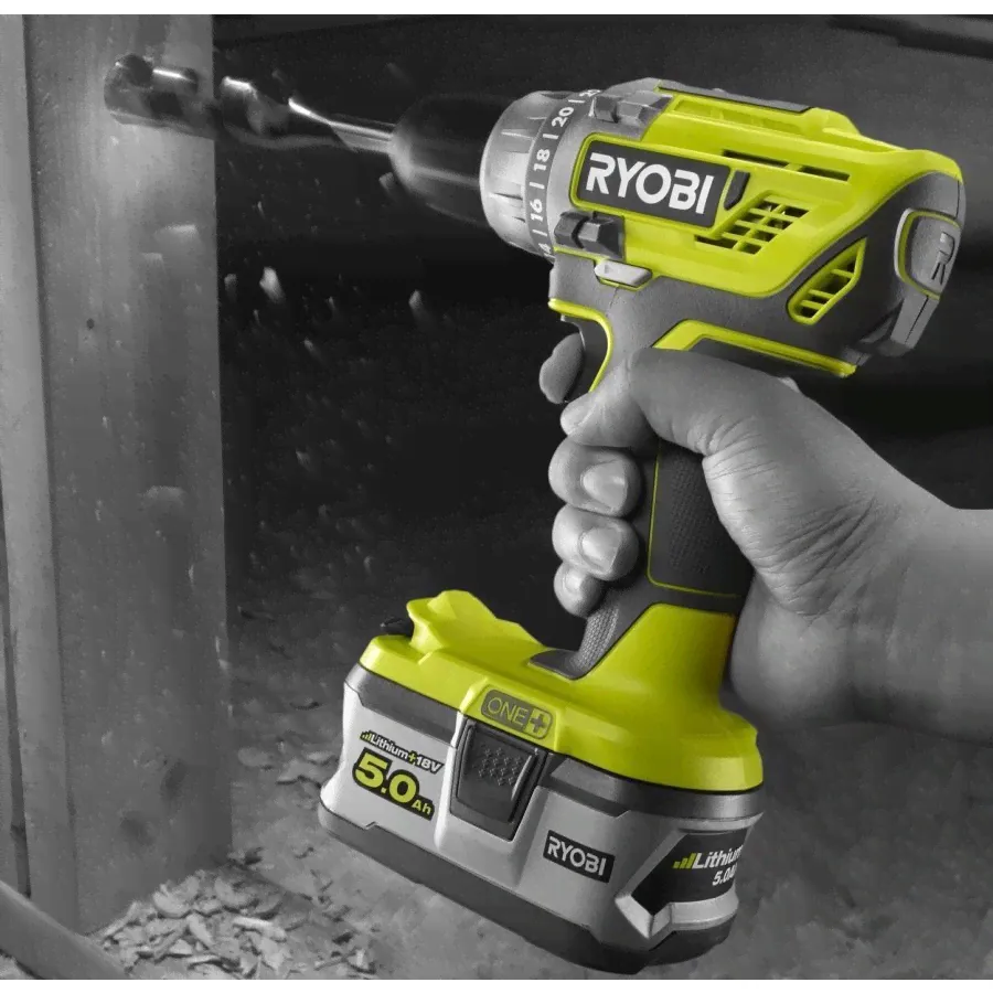 Ryobi R18DD3-215S дрель/шуруповерт-2