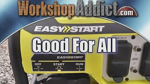 RYOBI 3600 Watt Portable Generator Review - RY903600
