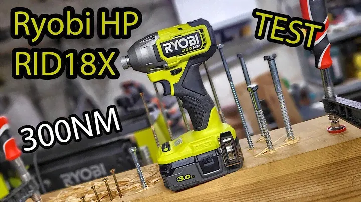 Ryobi HP RID18X - Zakrętarka 300NM - TEST