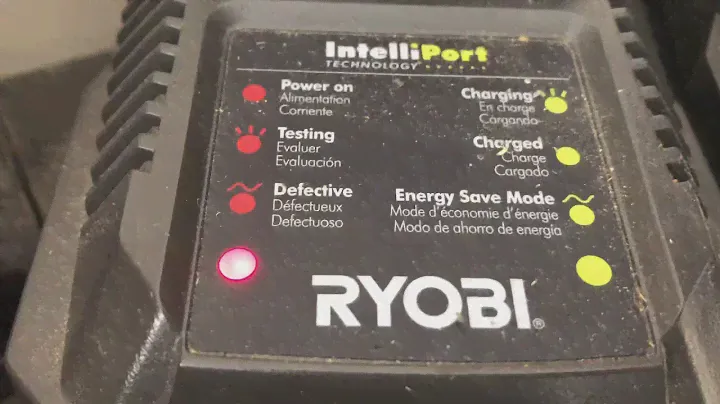 How to Fix Ryobi 18 volt battery so it charges again